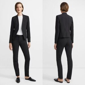 Theory Dark Navy Lanai Sevona Pant Suit